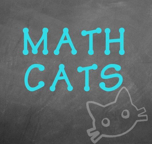 math cats button 